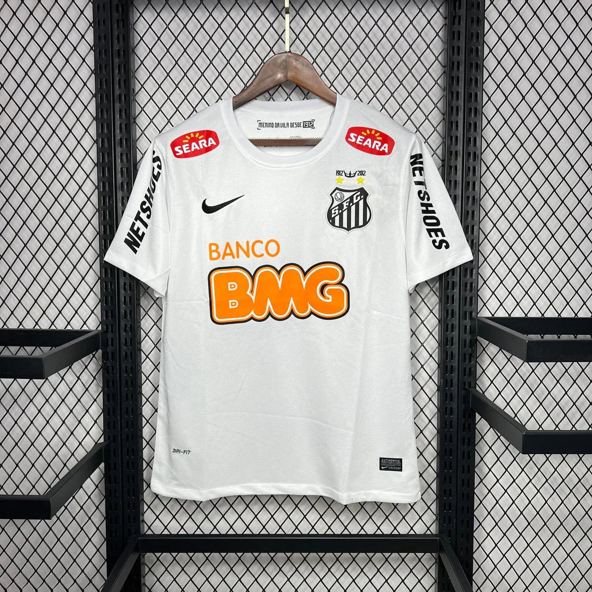 Maillot Rétro Santos FC 2011-12 - Époque Neymar