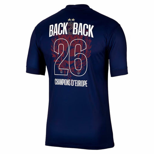 Maillot PSG Domicile Champions d’Europe 2026 ⭐️⭐️ Back 2 Back